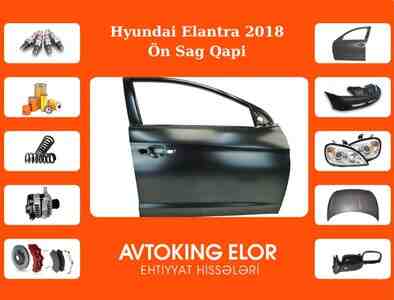 Hyundai Elantra 2019 ön sağ qapısı Hyundai Elantra 2019 ön sağ qapısı