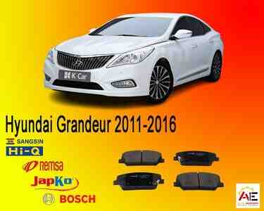 Hyundai Grandeur 2011-2016 ön və arxa əyləc bəndləri Hyundai Grandeur 2011-2016 ön və arxa əyləc bəndləri