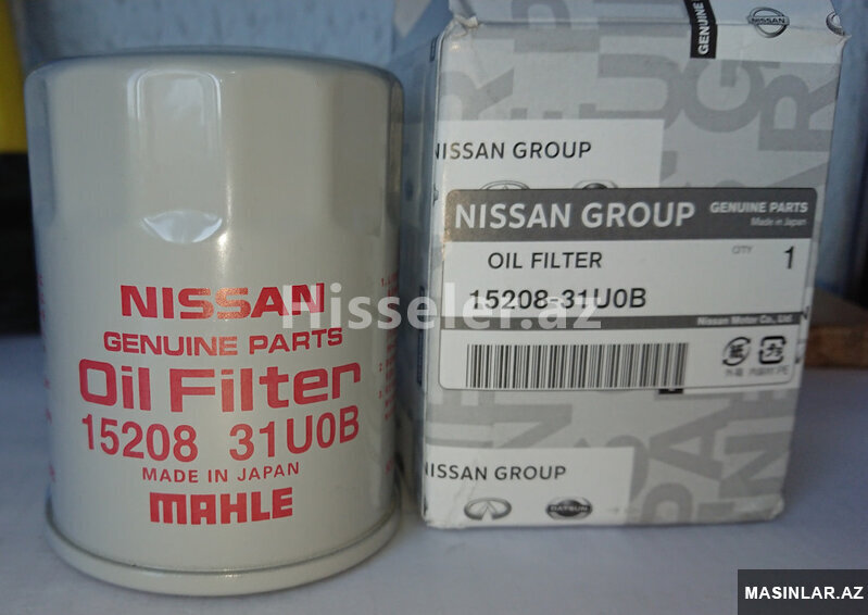 Nissan üçün yağın filteri