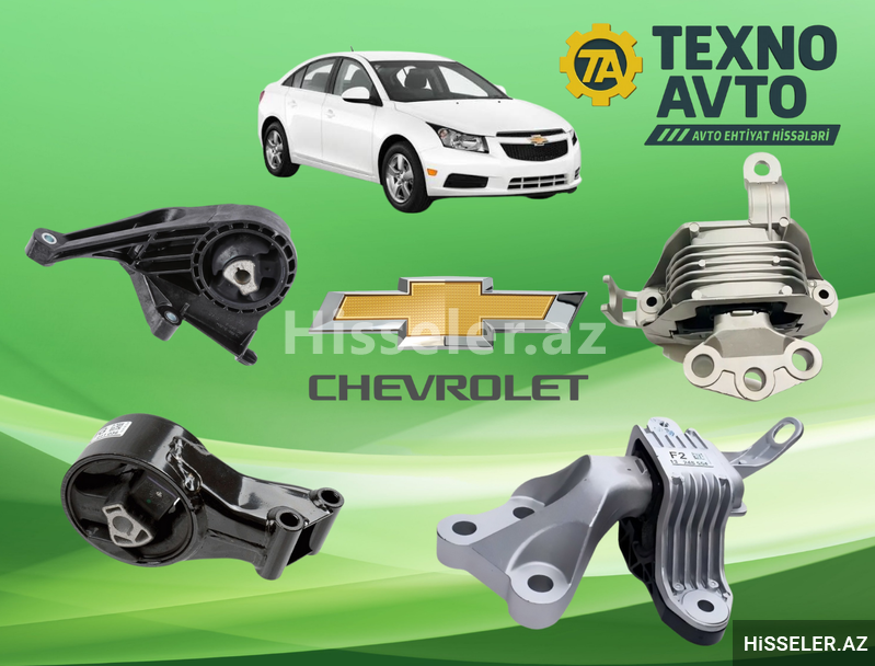 Chevrolet Cruze 2009-2015 1.4 - Mühərrik Yastığı Chevrolet Cruze 2009-2015 1.4 - Mühərrik Yastığı