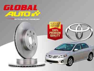 Toyota Corolla 2007-2014 əyləc diski Toyota Corolla 2007-2014 əyləc diski