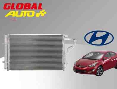 Hyundai Elantra 2014-2015 kondisioner radiatoru Hyundai Elantra 2014-2015 kondisioner radiatoru