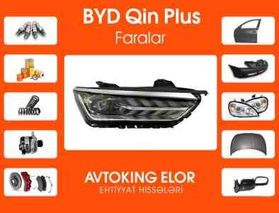 BYD Qin Plus faraları BYD Qin Plus faraları