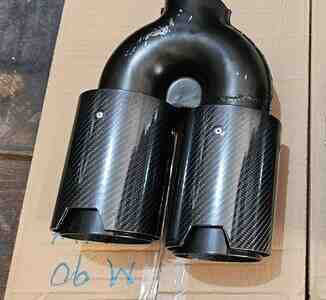 Karbon səsboğucu başlıqları 90mm Karbon səsboğucu başlıqları 90mm