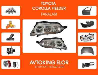 Toyota Corolla Fielder faraları Toyota Corolla Fielder faraları