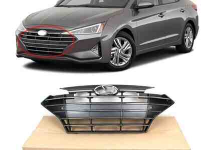 Hyundai Elantra 2019-2020 radiator barmaqlığı Hyundai Elantra 2019-2020 radiator barmaqlığı