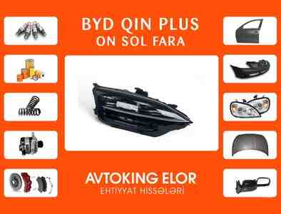 BYD Qİn Olus ön sol fara BYD Qİn Olus ön sol fara
