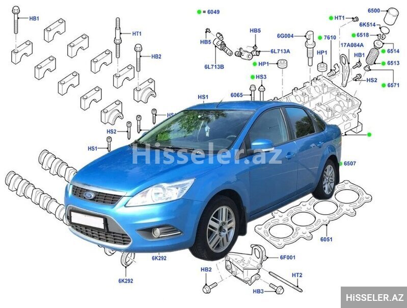 Ford Focus 2 Ehtiyat Hissələri Ford Focus 2 Ehtiyat Hissələri
