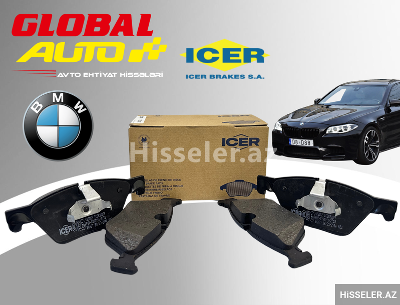 Bmw F10 ön əyləc bəndi (icer) Bmw F10 ön əyləc bəndi (icer)