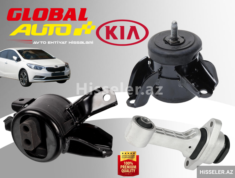 Kia Cerato 2012-2016 mühərrik yastıqları Kia Cerato 2012-2016 mühərrik yastıqları