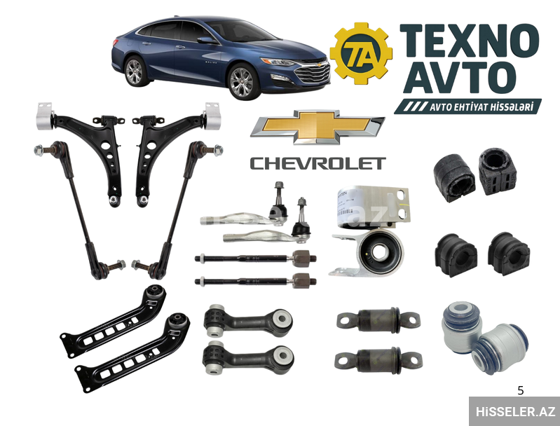 Chevrolet Malibu 2015-2024 - Asqı Sistemi Chevrolet Malibu 2015-2024 - Asqı Sistemi