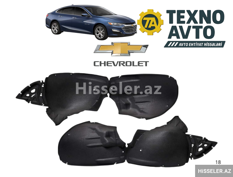 Chevrolet Malibu 2015-2024 - Qanad Altlığı Chevrolet Malibu 2015-2024 - Qanad Altlığı