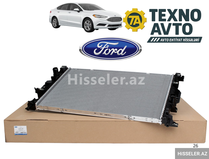 Ford Fusion 2013-2021 - Radiator Su Ford Fusion 2013-2021 - Radiator Su