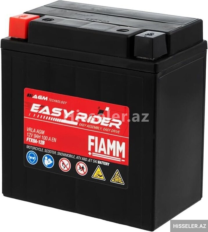 fiamm, 9 ah, Orijinal, Almaniya, Yeni fiamm, 9 ah, Orijinal, Almaniya, Yeni
