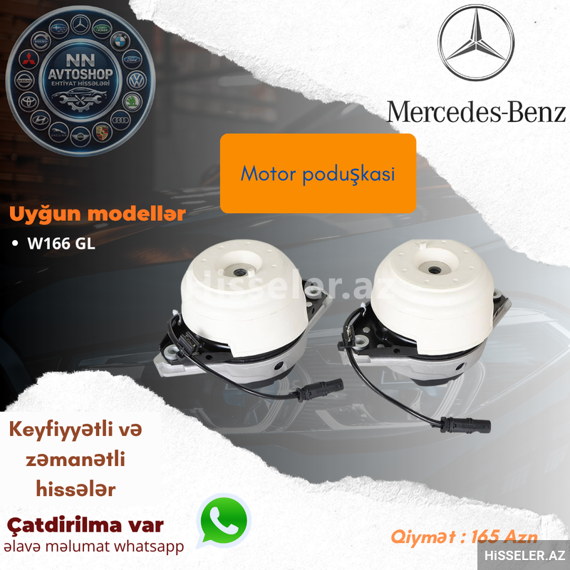 Mercedes-Benz gl motor poduskasi Mercedes-Benz gl motor poduskasi