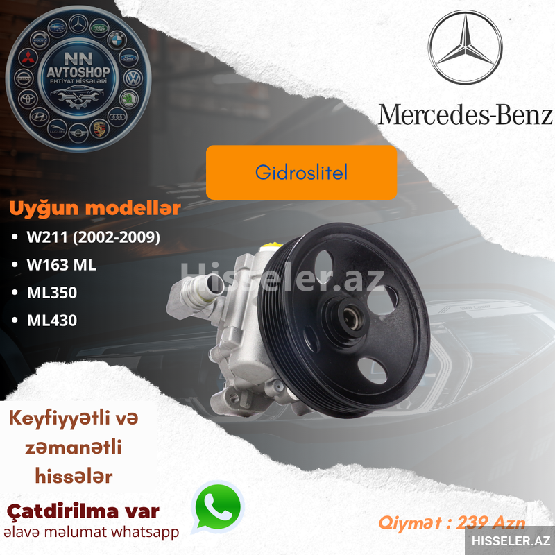 Mercedes-Benz gidroslitel Mercedes-Benz gidroslitel