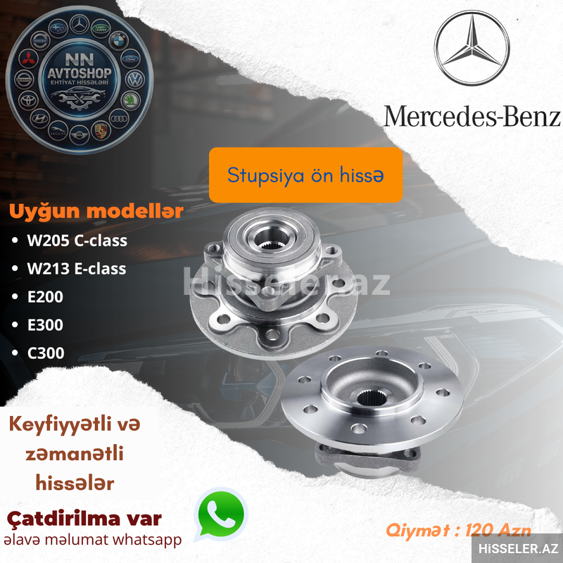 Mercedes-Benz w205 qabaq stupsiya Mercedes-Benz w205 qabaq stupsiya