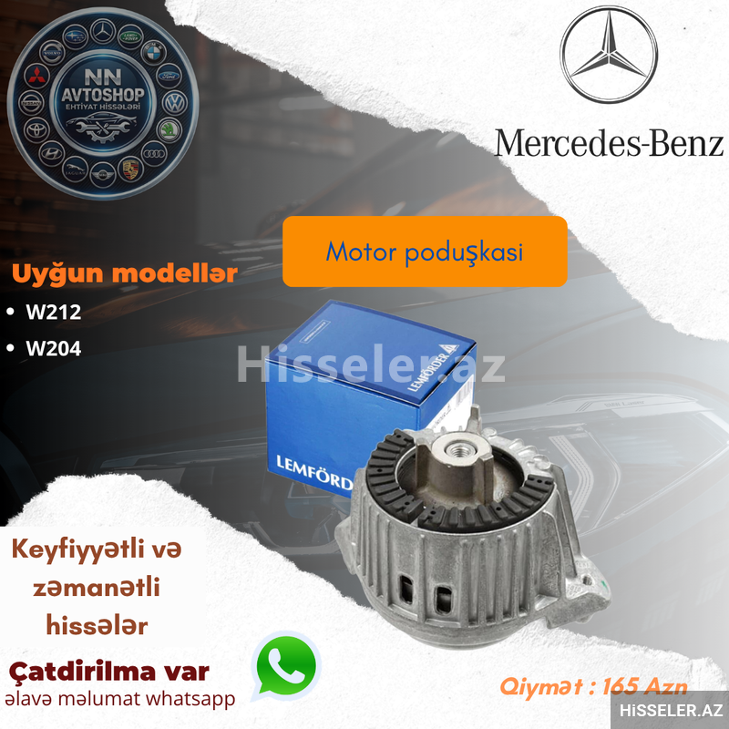Mercedes-Benz motor poduskasi Mercedes-Benz motor poduskasi