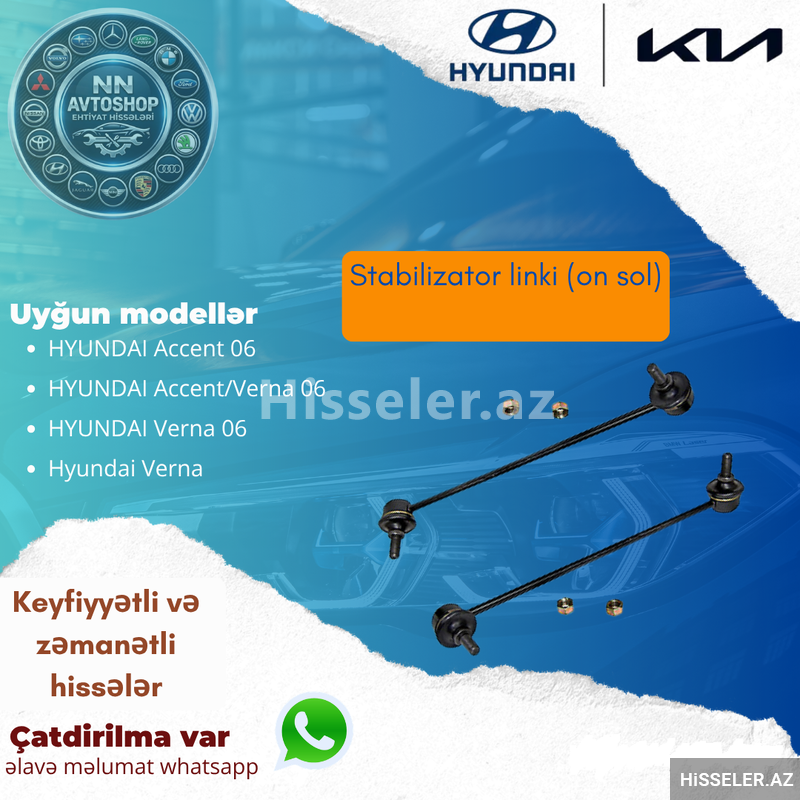 Hyundai Accent On Link sirga Hyundai Accent On Link sirga
