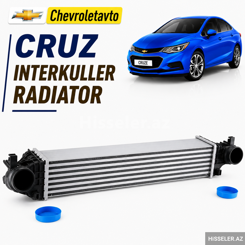 Chevrolet cruze interkuller radiator Chevrolet cruze interkuller radiator