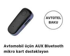 Avtomobil AUX Bluetooth mikro kart dəstəyi