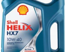 Shell mühərrik yağı Hx7 10w40