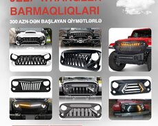 Jeep Wrangler barmaqlıqları