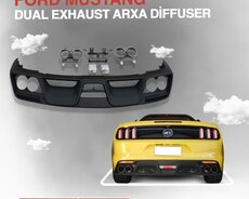 Ford Mustang Dual Exhaust Arxa Diffuser