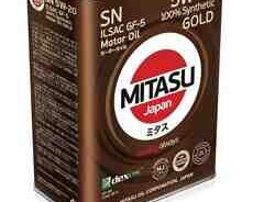 Mühərrik yağı Mitasu Gold SN 5W-20 4L