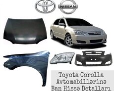 Toyota Corolla (2005-17) Detalları fara stop kurlo