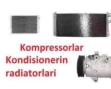Kia Optimo 2000-2018 kondisioner radiatorlari,kompressorlar