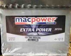 Akkumulyator Macpower 12 v 70AH