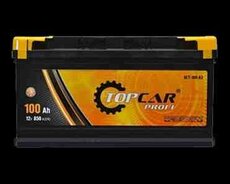 Akkumulyator Topcar 100ah 12volt 850A(EN)