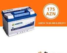 Akkumulyator VARTA 74 Ah 680 A