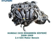 Hyundai İx35 2.4 Gdi Mühərrik sistemi (2008-2009)