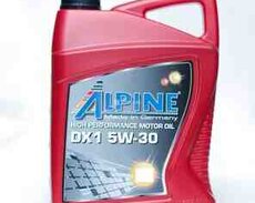 Alpine 5W-30 4l DX1 mühərrik yağı