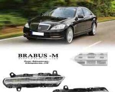 Mercedes S-class w221 duman işıqları