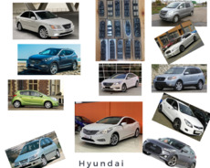 Hyundai üçün şüşə qaldiran blok padyomnik