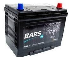 bars 12 v 70 ah akkumulyator