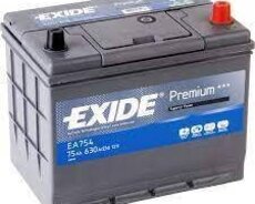 exide 12 v 60 ah akkumulyator