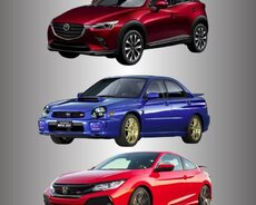 Honda Mazda Subari ehtiyat hissələri