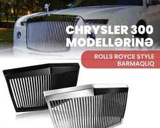 Chrysler 300 rolls royce radiator barmaqlığı