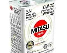 Mühərrik yağı Mitasu Platinum PAO SN 0W-20 4L