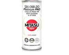Mühərrik yağı Mitasu Platinum PAO SN 0W-20 1L