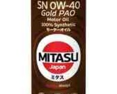 Mühərrik yağı Mitasu Gold SN 0W-40 (PAO) 1L