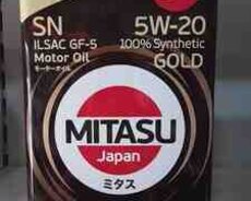 Mühərrik yağı Mitasu Gold SN 5W-20 5L