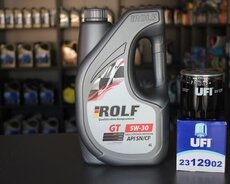 Rolf 5w30 Mühərrik yağı (Tam sintetik) (Benzin Dizel)