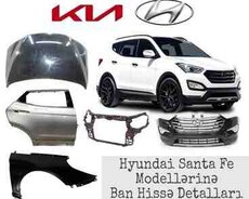 Hyundai Santa Fe 2012-2021 ehtiyat hissələri