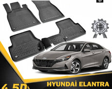 "Hyundai Elantra 2021+" 4.5d ayaqaltıları