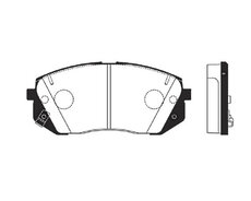 Hyundai Ix35 (10- ) , Kia Sportage (10- ) - Əyləc - Nakladka